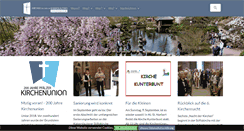 Desktop Screenshot of kirchen-in-kl.de